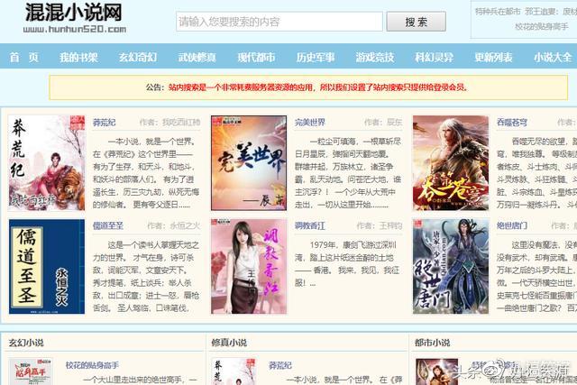 网络文学网站